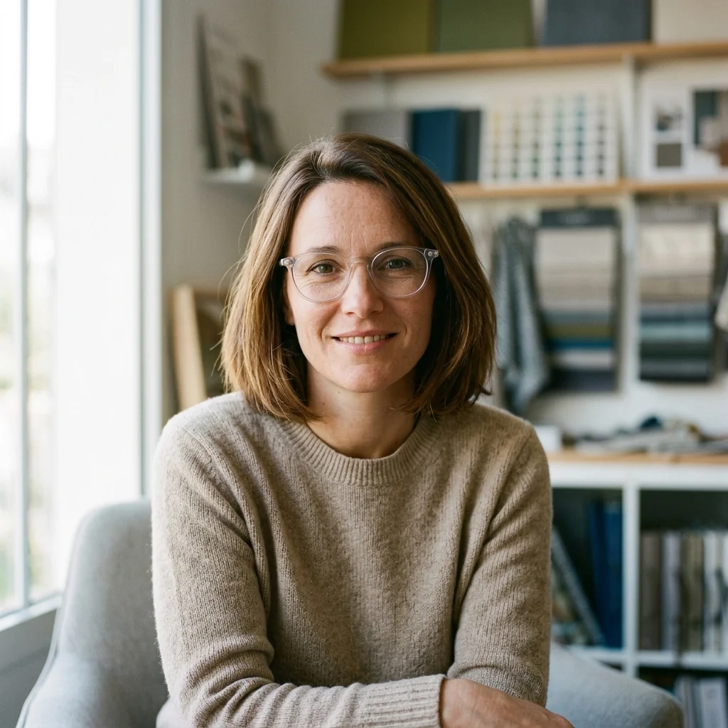 Portrait de Nadia Allard, experte décoration et aménagement de La Maison en Vrac