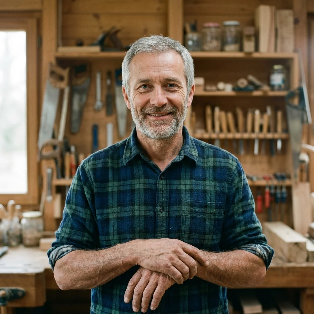 Portrait de Pierre Zanetti, rédacteur en chef de La Maison en Vrac
